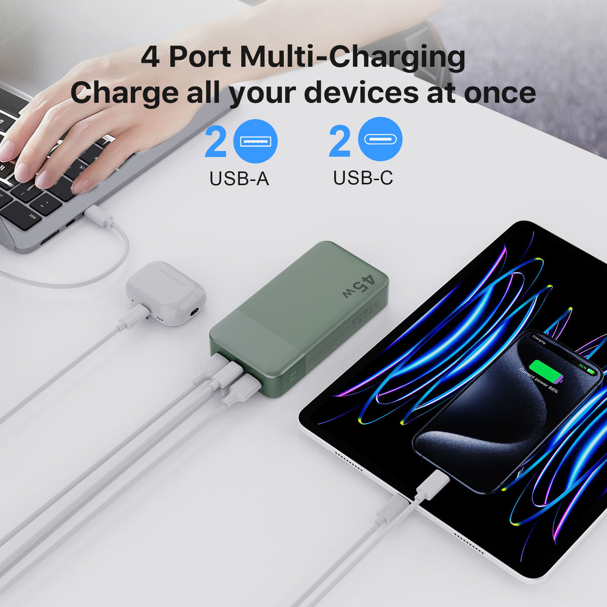 Power Bank 45W 20000mAh